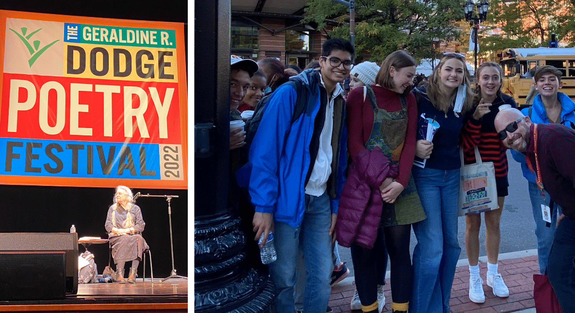 Students Attend the Dodge Poetry Festival